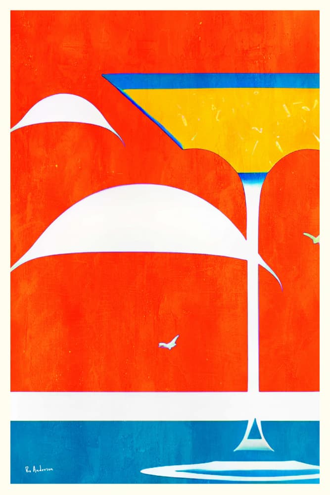 Capri by Bo Anderson — canvas wall art