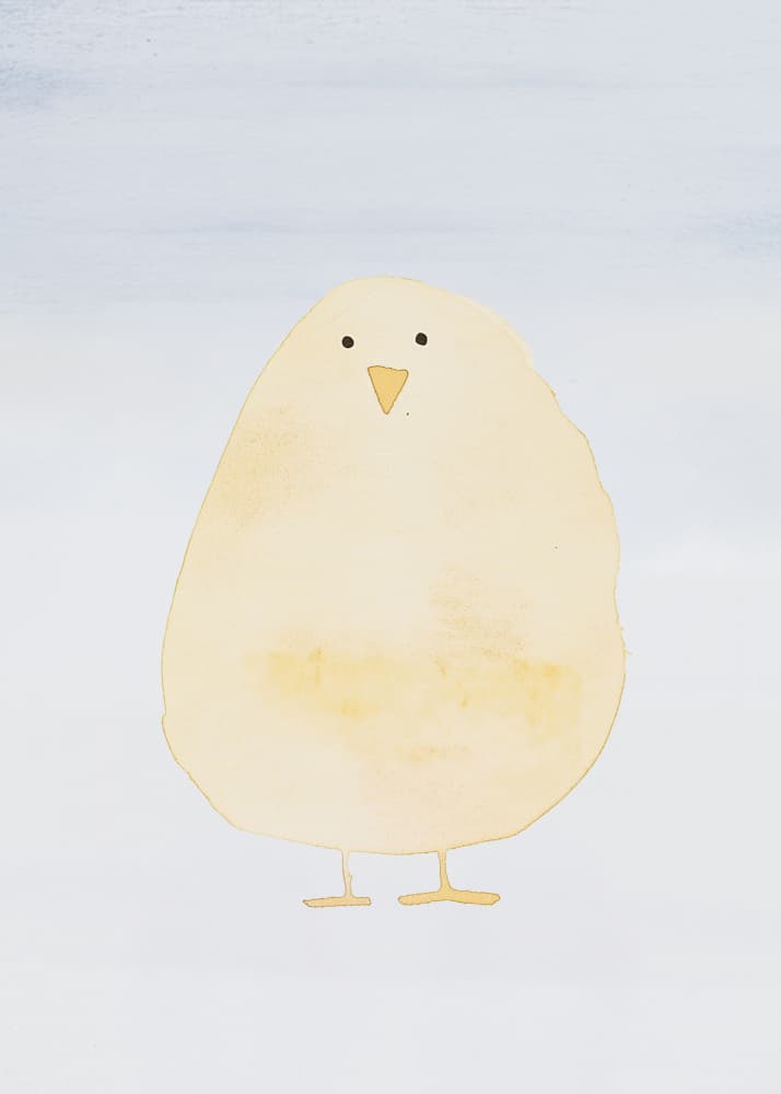 Happy Yellow Chick by Pictufy Studio IV — canvas wall art