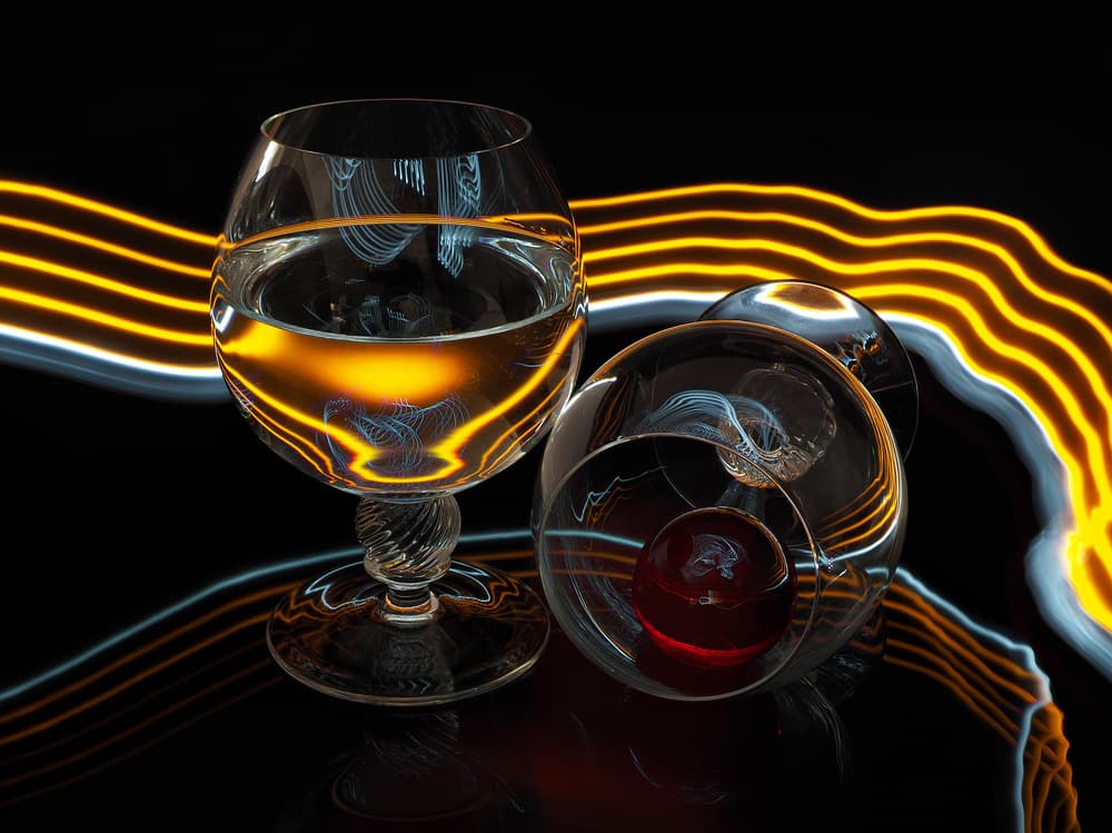 Glass Light Reflections by Heidi Westum — canvas wall art