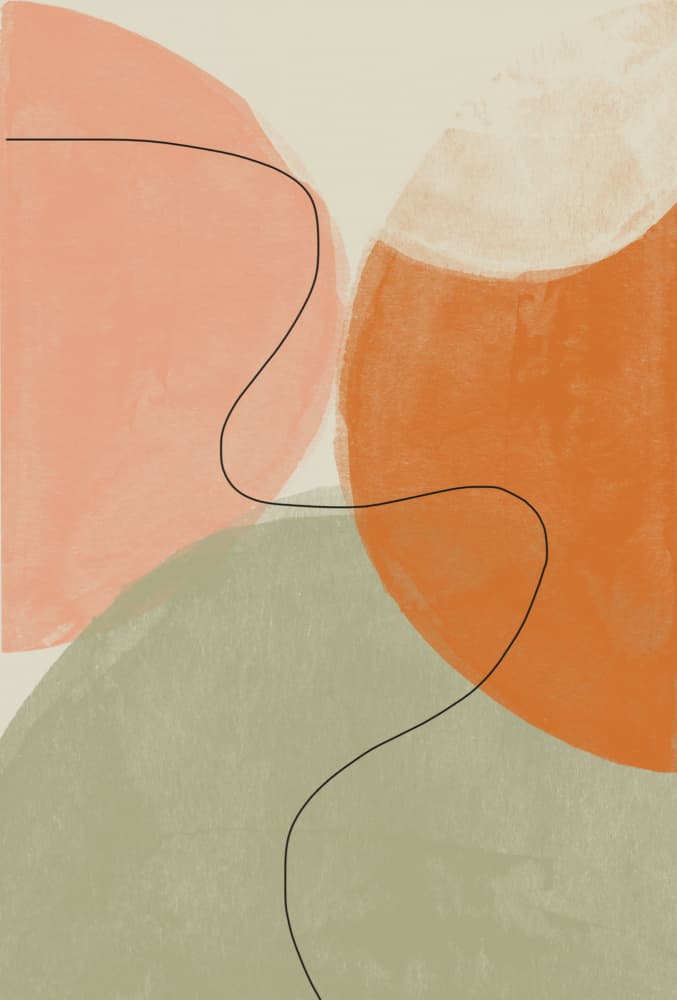 Soft Curves Dance by THE MIUUS STUDIO — canvas wall art