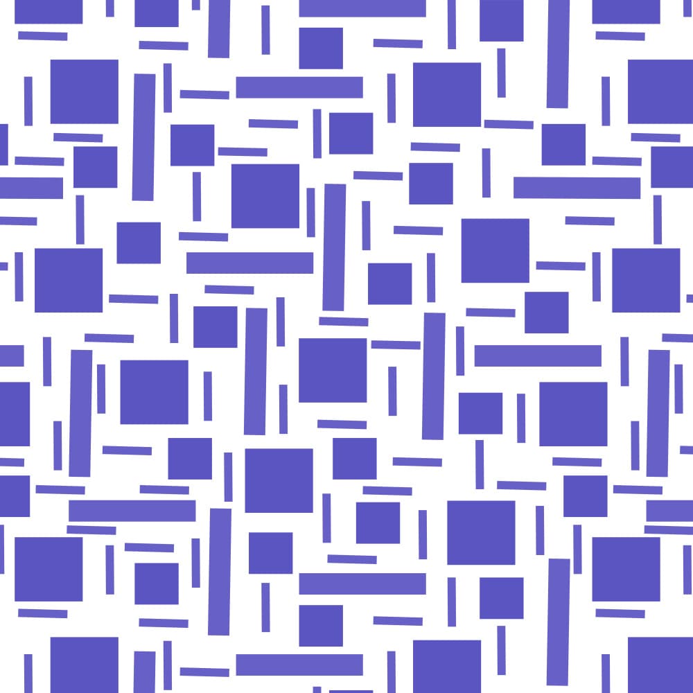 Modern Purple Pattern by Michele Channell — canvas wall art