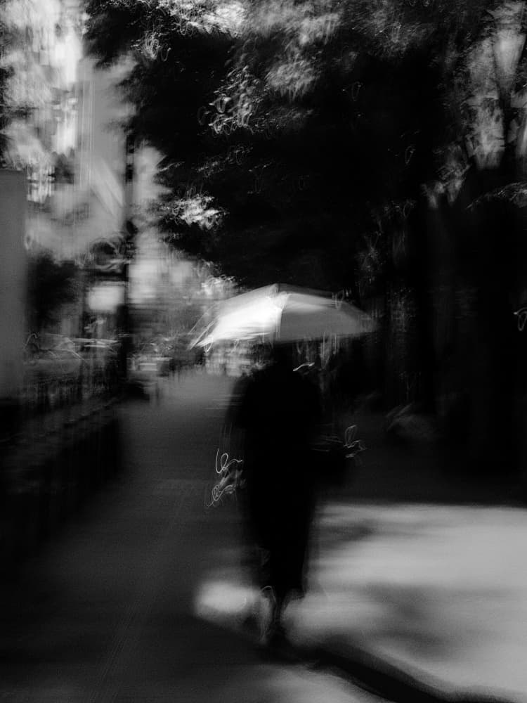 Mysterious Urban Motion by Kenta Tamura — canvas wall art