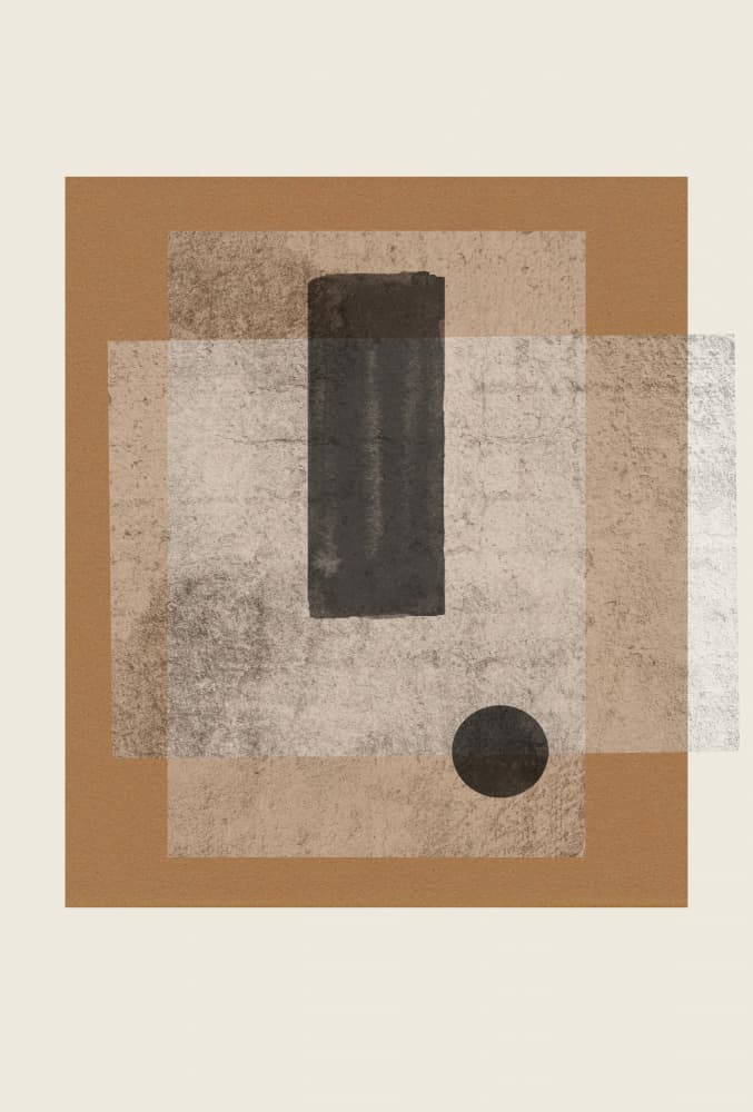 Geometric Harmony by THE MIUUS STUDIO — canvas wall art