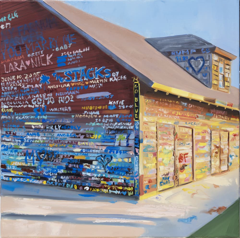 Tattoo Barn by Jenny Westenhofer — canvas wall art