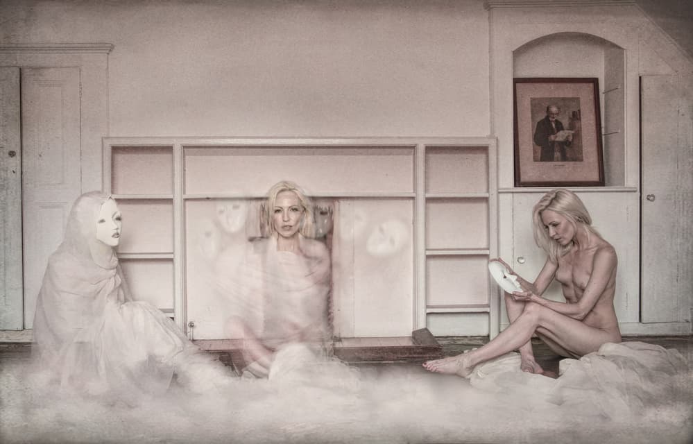 Three States of Woman by Colin Dixon — canvas wall art