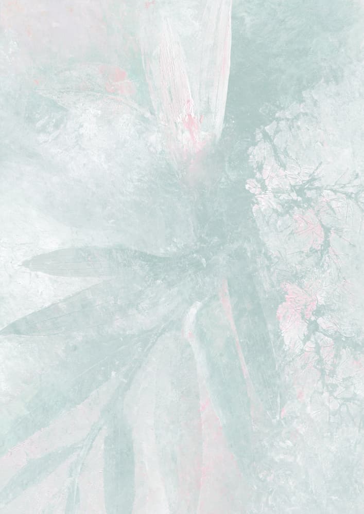 Ethereal Pastel Bloom by Rosana Laiz Blursbyai — canvas wall art