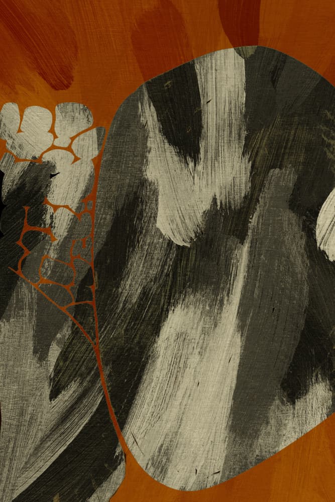Earthy Abstract Flow by Treechild — canvas wall art