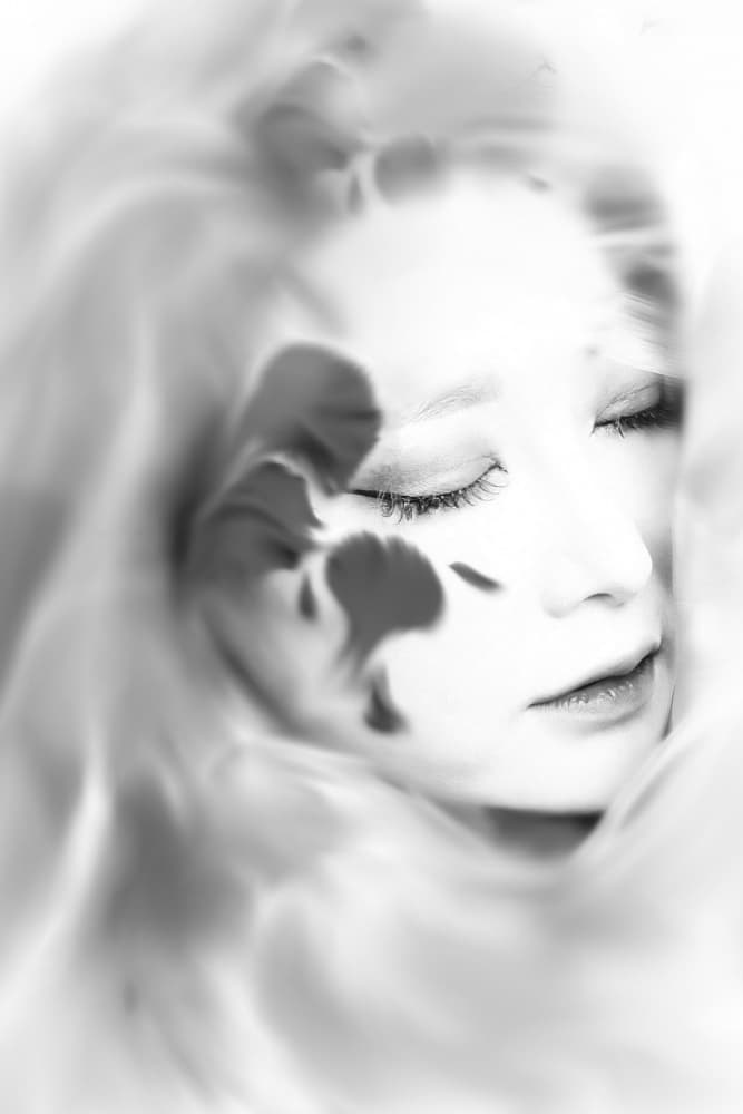 Ethereal Dream Portrait by cindy ahn — canvas wall art