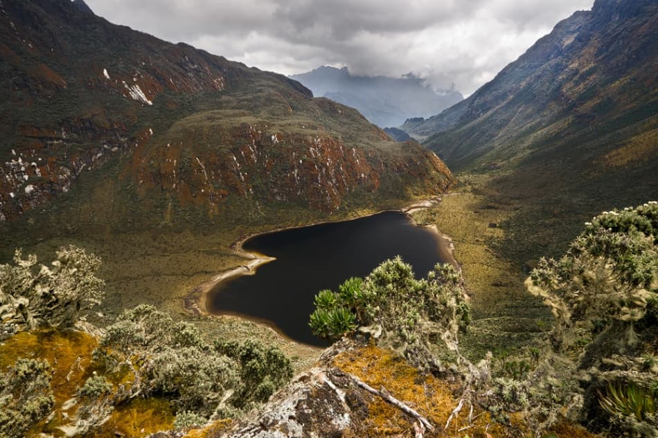 Mountain Valley Lake by Karsten Wrobel — canvas wall art