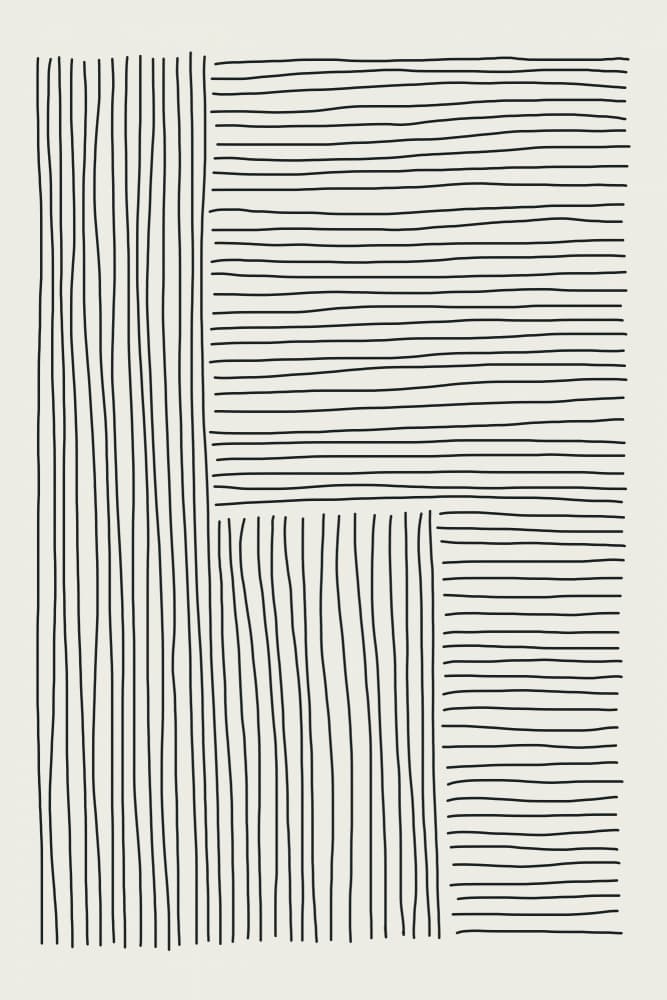 Minimalist Line Geometry by jay stanley — canvas wall art