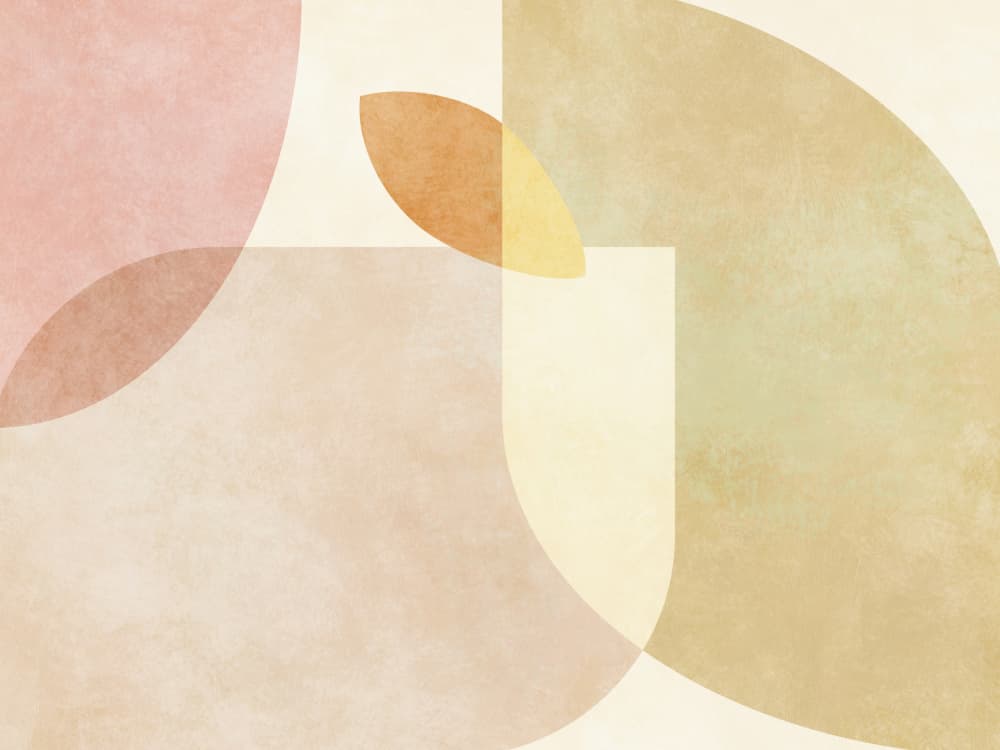 Aqua Shapes1 Kopie by Ana Rut Bre — canvas wall art