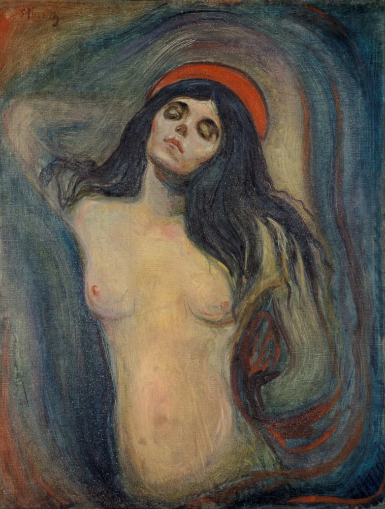 Madonna by Edvard Munch — canvas wall art