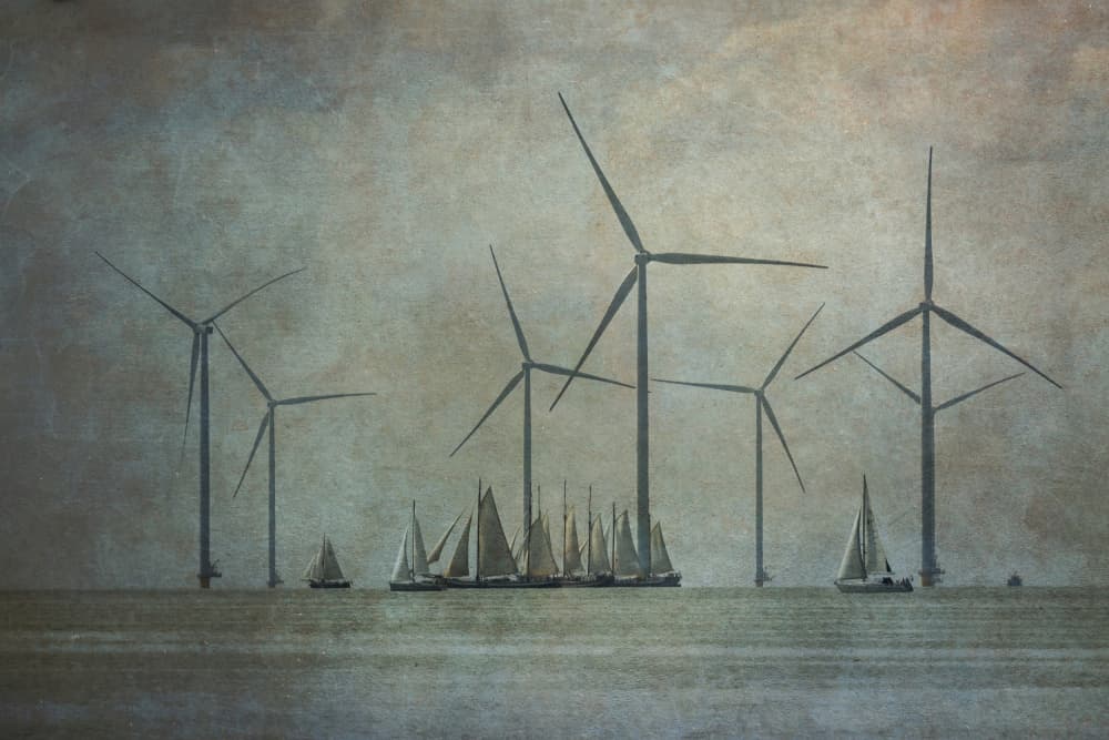 Sailing and Wind Power by Ytje Veenstra — canvas wall art