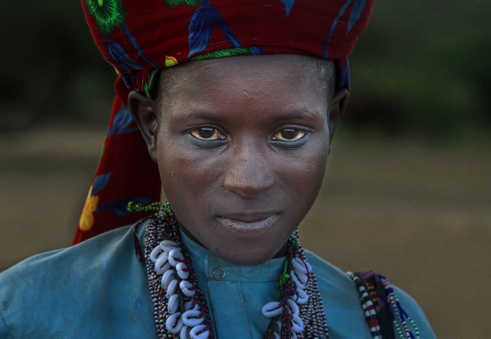 Striking African Portrait by Joxe Inazio Kuesta Garmendia — canvas wall art
