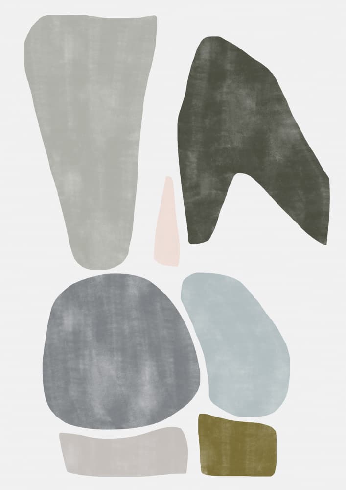 Organic Neutral Forms by Kit Agar — canvas wall art