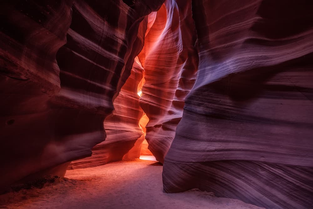 Slot Canyon Glow by Cesar Alvarez Osorio — canvas wall art