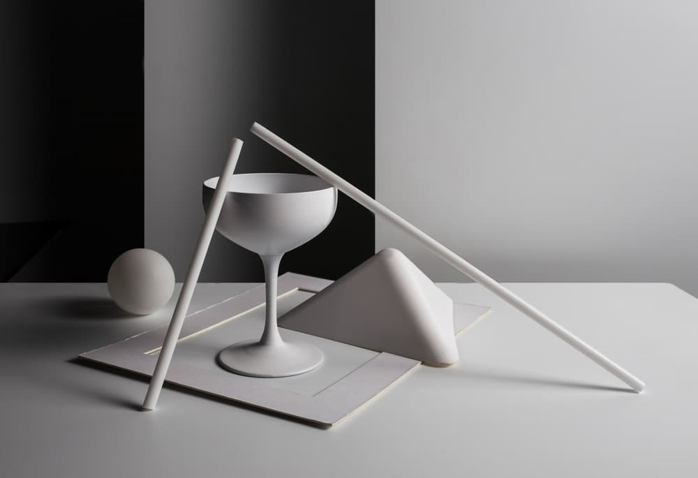 Minimalist Geometric Still Life by Evgeniy Popov — canvas wall art