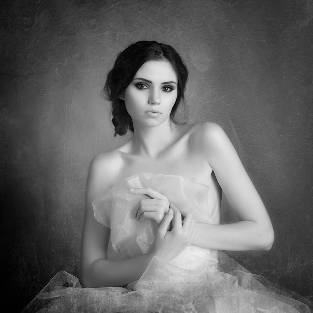 Ethereal Young Woman by Alexandra Fira — canvas wall art