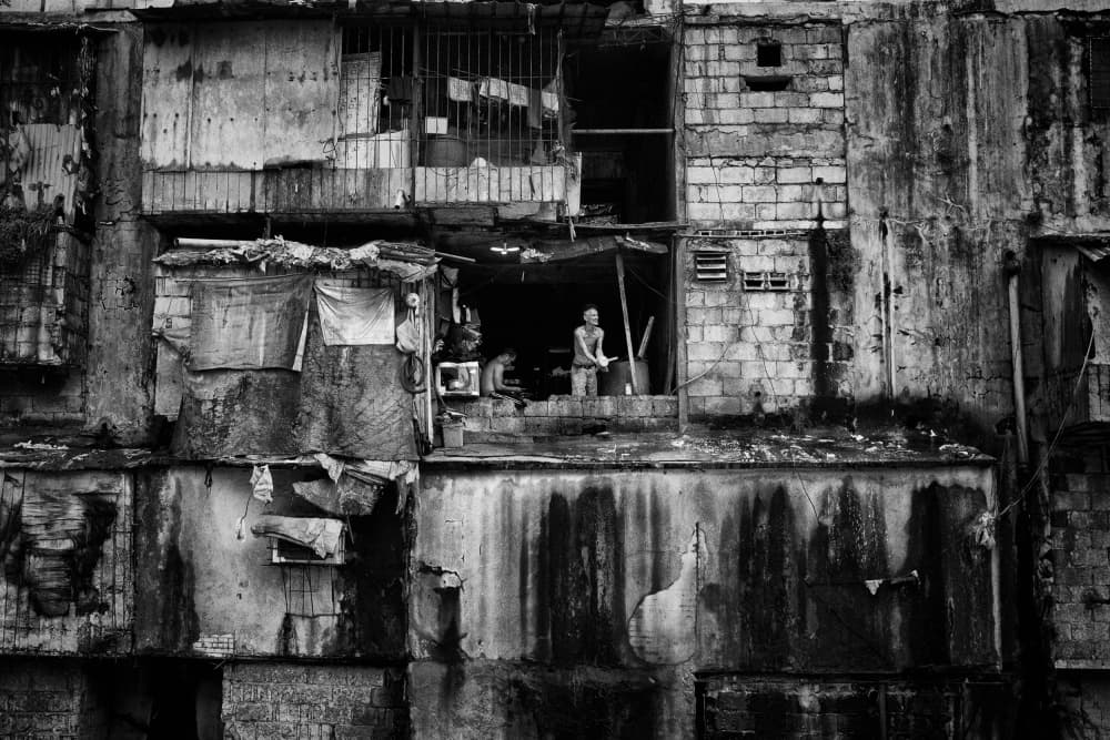 Gritty Urban Life by Shinji Isobe — canvas wall art