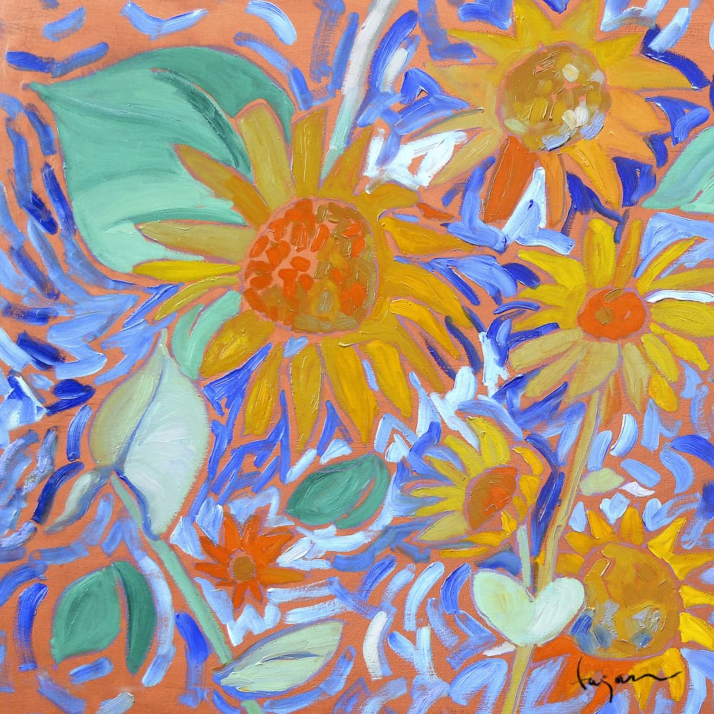 Sunflower Sage I by Dorothy Fagan — canvas wall art