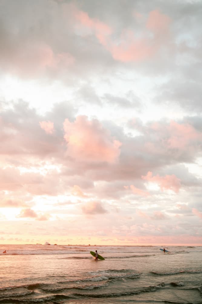 Costa Rica Surfing by Raisa Zwart — canvas wall art