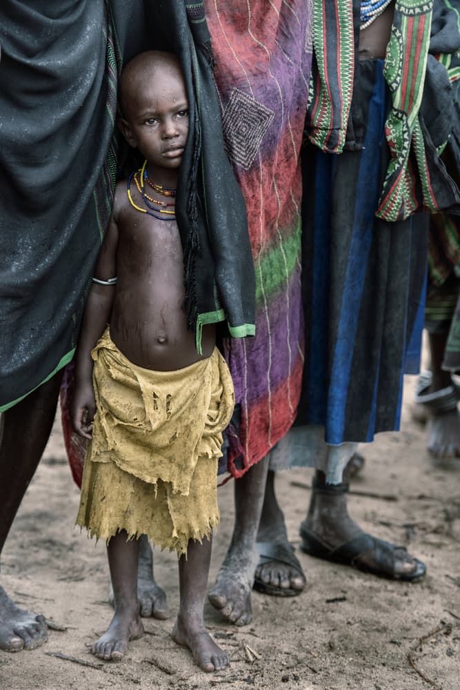 Innocent African Child by Trevor Cole — canvas wall art