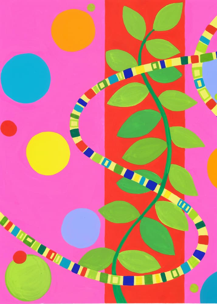 Vibrant Solstice Quest by Isabelle Brent — canvas wall art