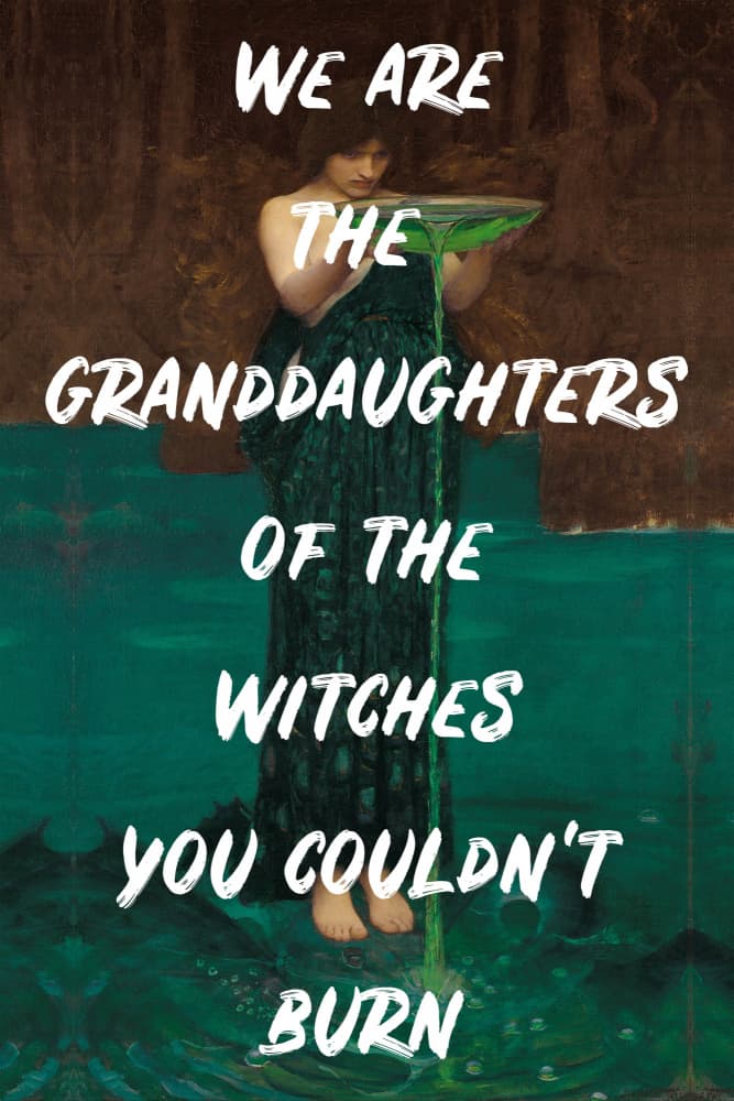 Ethereal Green Witch by Talitha McQueen — canvas wall art