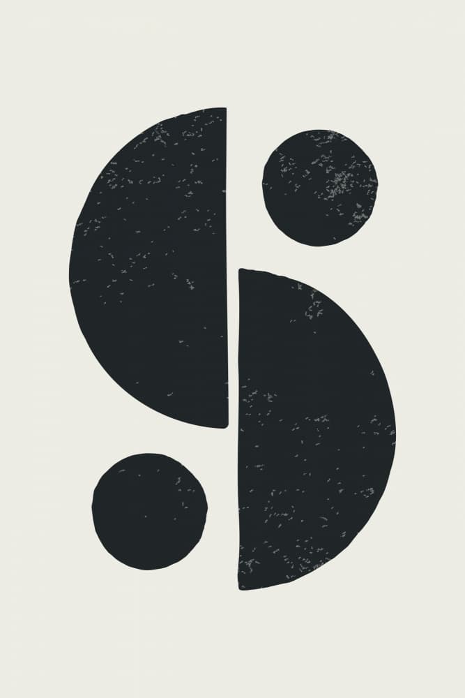 Midcentury Modern Shapes by jay stanley — canvas wall art