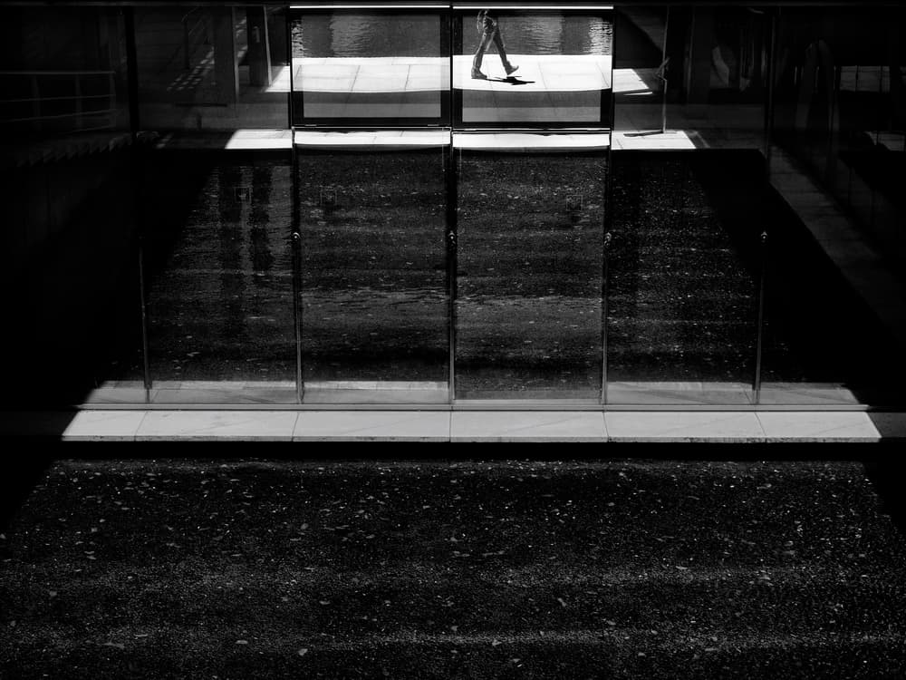 Modern Architecture Reflection by Paulo Abrantes — canvas wall art