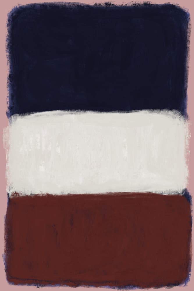 Serene Color Blocks by The Art Concept — canvas wall art