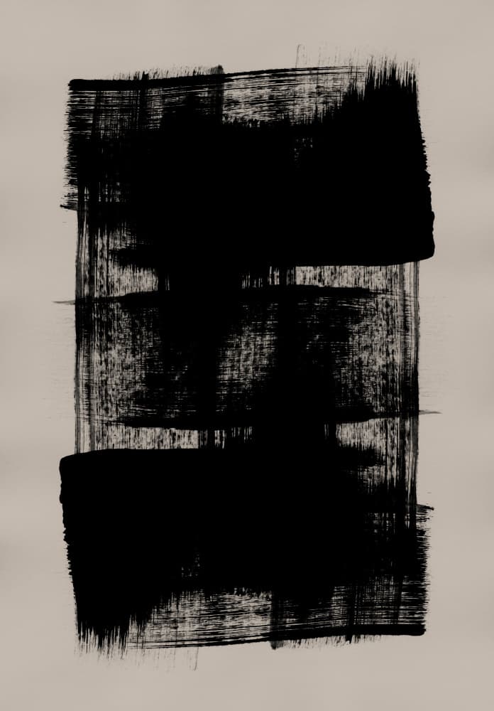 Abstract Brush Strokes 180Y