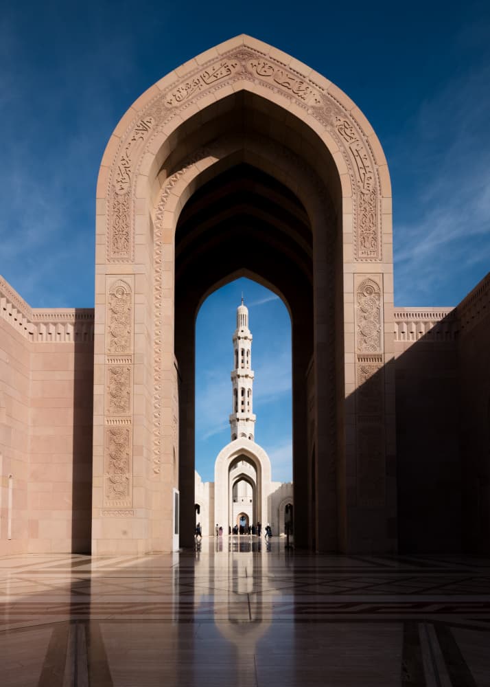 Majestic Mosque Archway by Rudy Mareel — canvas wall art