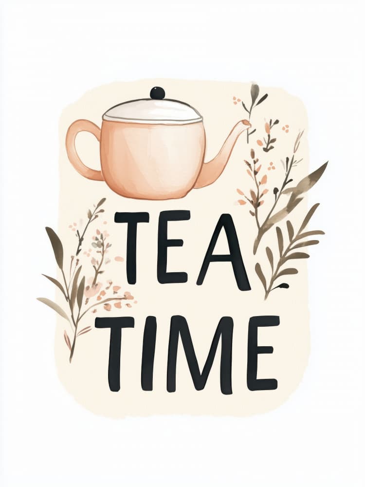 Brewed Bliss by Treechild — canvas wall art