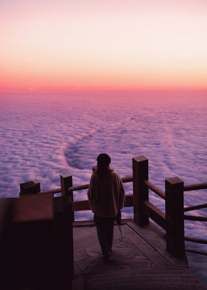 Dreamy Cloudscape Sunrise by Ariz Rab — canvas wall art