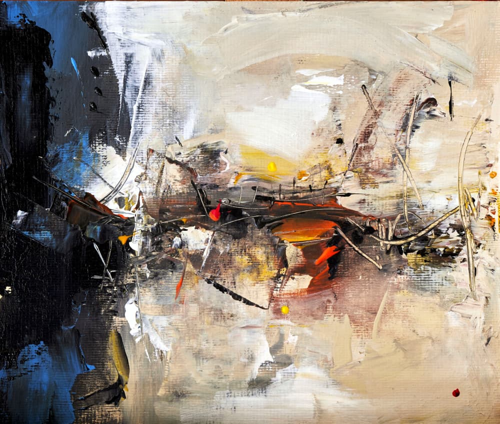 Dynamic Urban Abstract by Stanislav Lazarov — canvas wall art