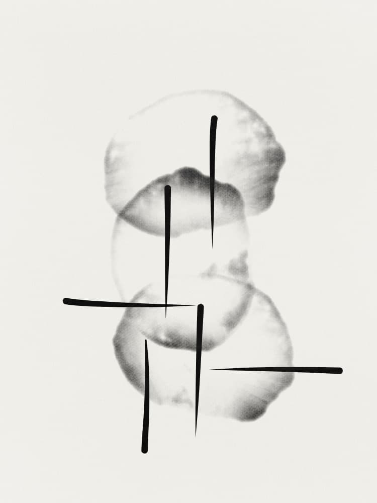 Abstract Geometric Balance by Imaginative — canvas wall art