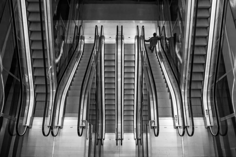 Urban Upward Movement by Roelof de Hoog — canvas wall art