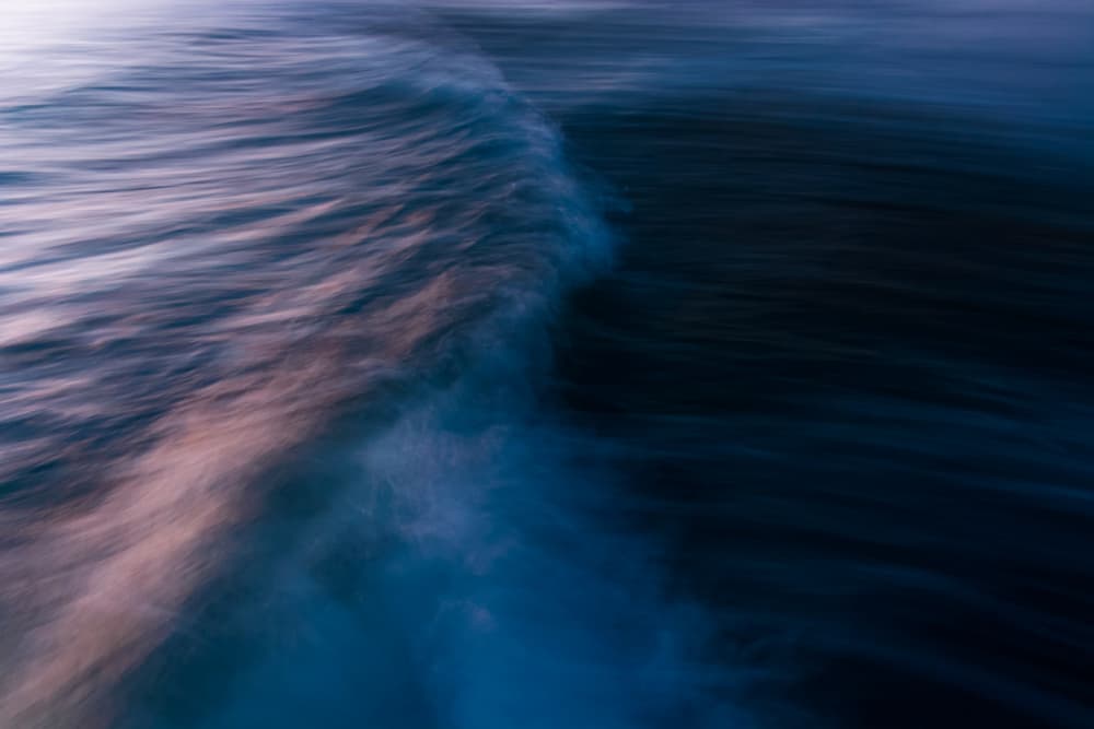 Abstract Ocean Wave by Tal Paz-Fridman — canvas wall art