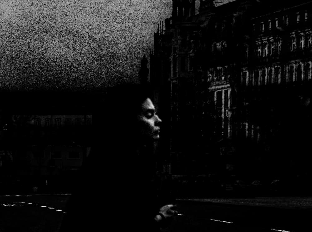 Pensive Urban Night by Paulo Abrantes — canvas wall art