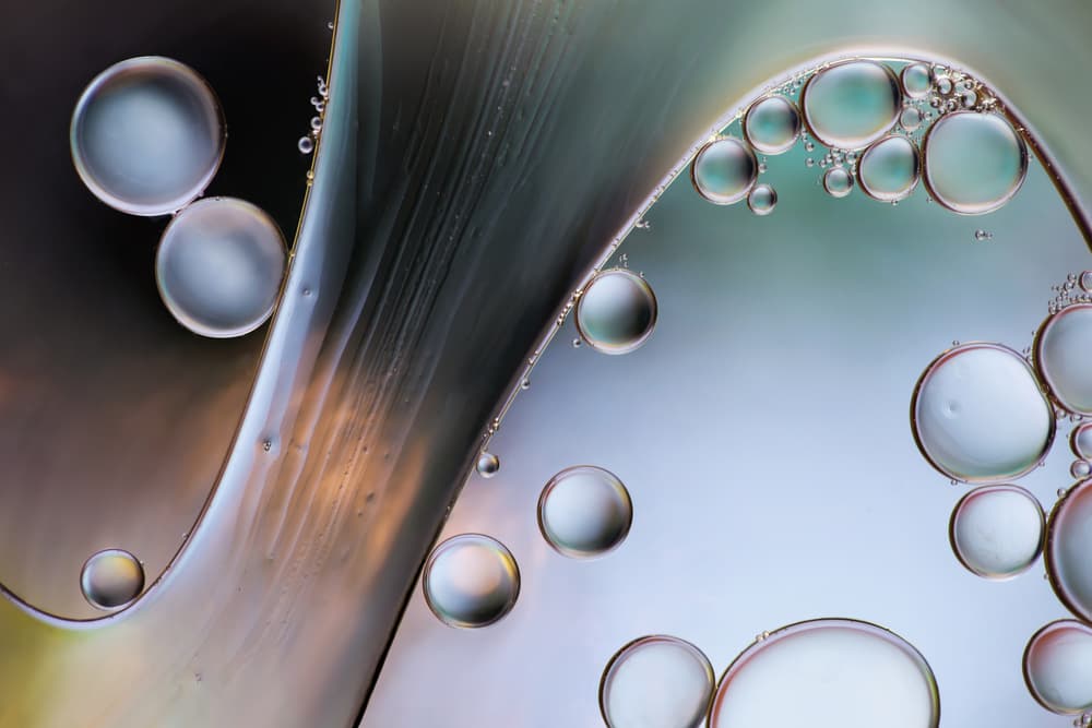 Oil and water by Mandy Disher — canvas wall art