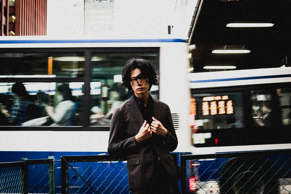 Pensive Urban Moment by Kurosaki Sangan — canvas wall art