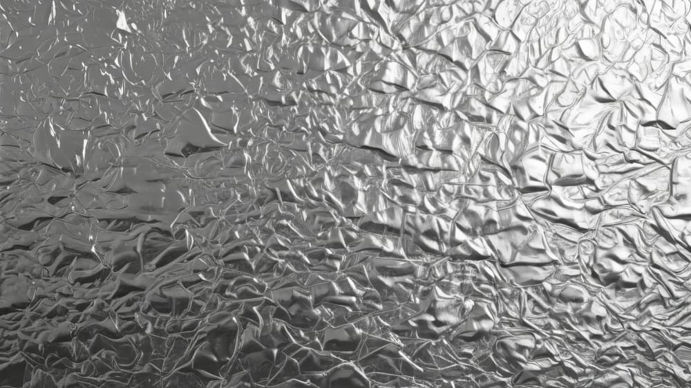 Abstract Silver Texture by Marika Barsrsind — canvas wall art