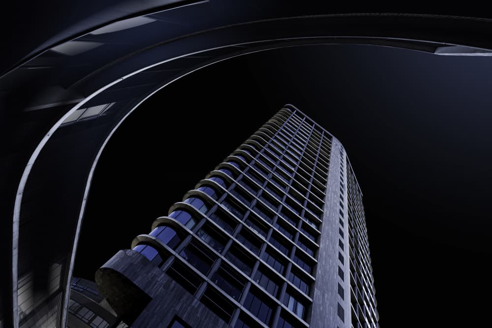 Sleek Urban Tower by Greetje van Son — canvas wall art