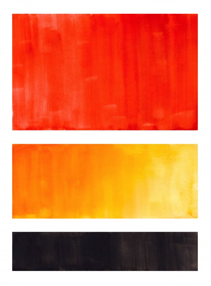 Bold Color Blocks by Ejaaz Haniff — canvas wall art