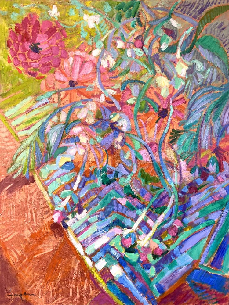 Botanic Radiance by Dorothy Fagan — canvas wall art