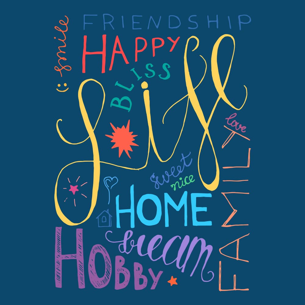 Happy Home Life by Marika Barsrsind — canvas wall art
