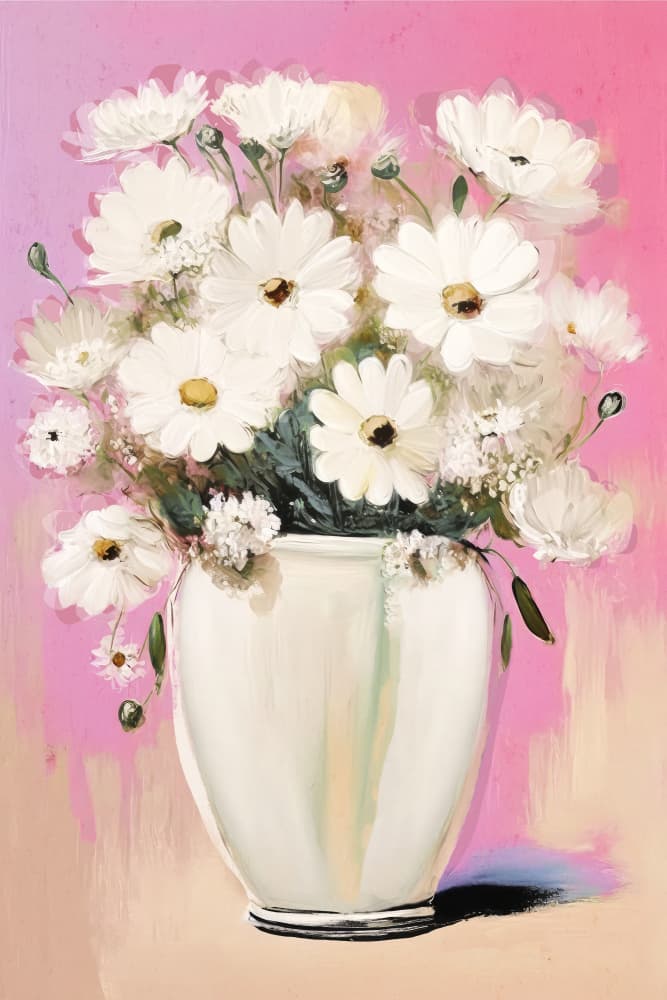 Petals in Pink Hue by Treechild — canvas wall art