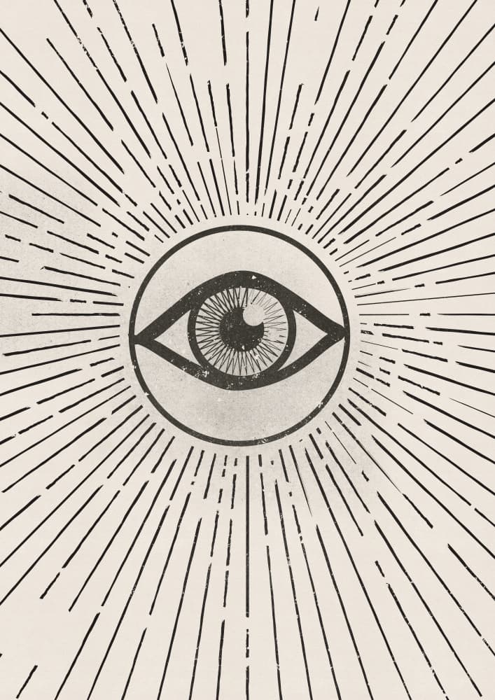 All Seeing Eye by Nicholas — canvas wall art