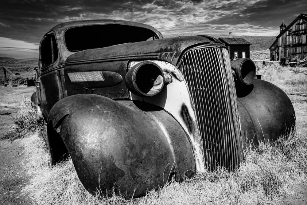 Forgotten Classic Car by Dieter Walther — canvas wall art